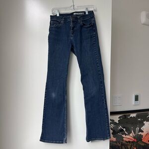 DKNY Dark Blue Flare Women's Jeans